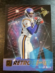 2021 Donruss Retro Series Randy Moss Minnesota Vikings #RS14